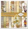 Seria Spring Impressions - wiosenne impresje, żonkile, wiosenne kwiaty, wiejskie widoczki, koguty, kury, kurczaki, owce, baranki, stary młyn*daffodils, spring flowers, countryside views, roosters, hens, chickens, sheep, lambs, old mill, tags